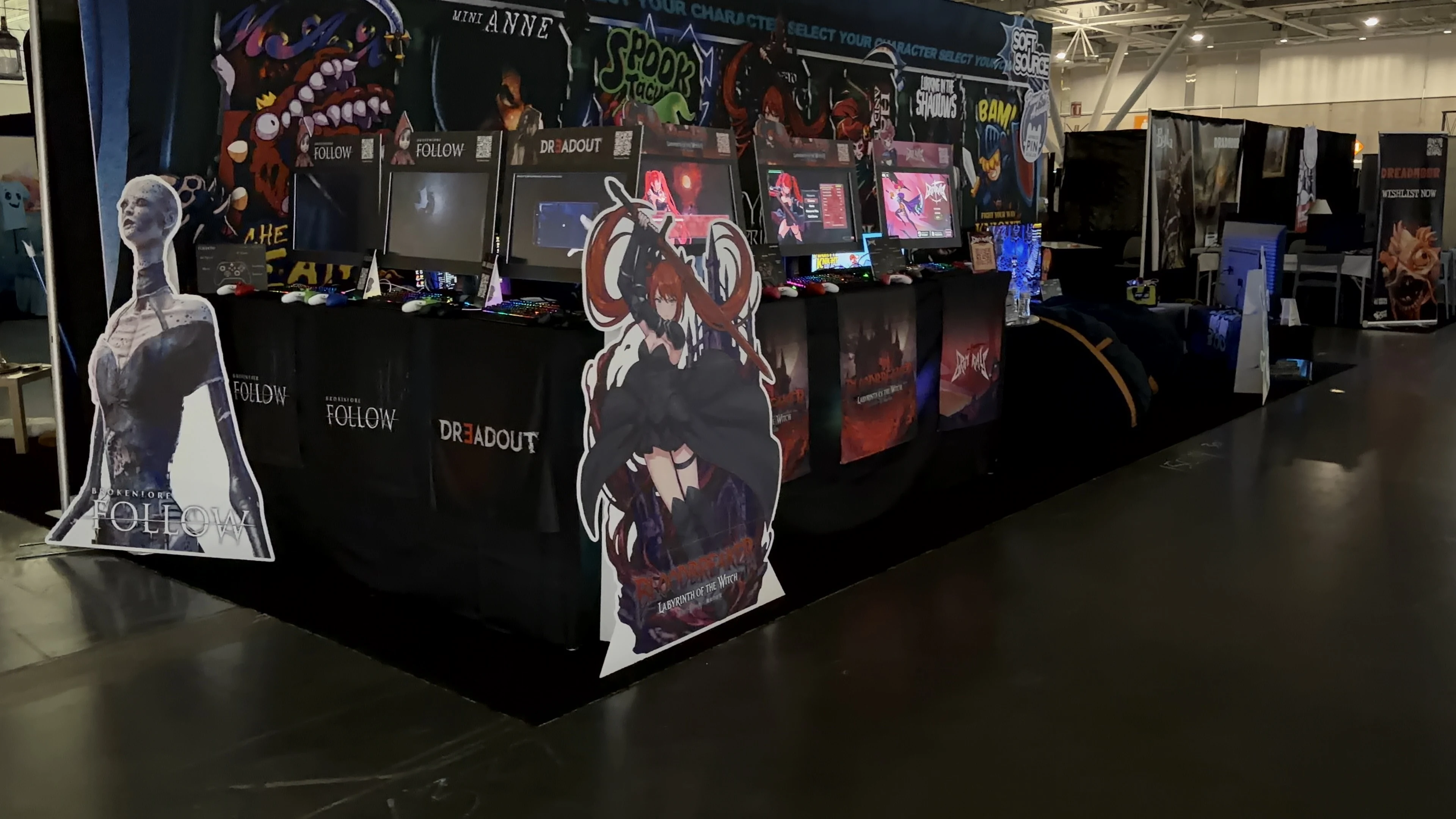 Soft Source booth activation at PAX East 2026